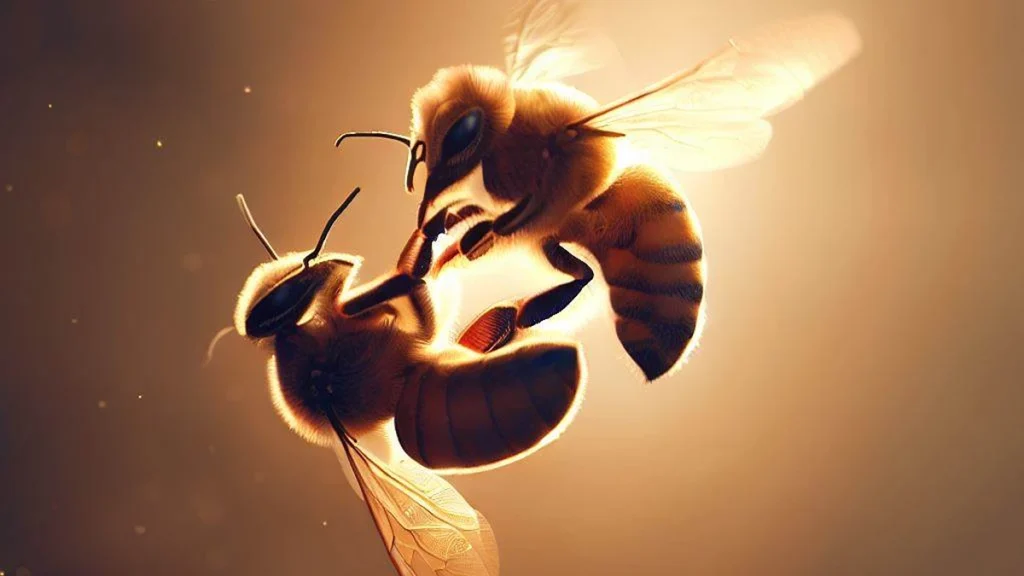 life cycle of honeybees mating flight